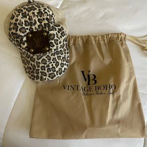 Designer patch ball cap hat